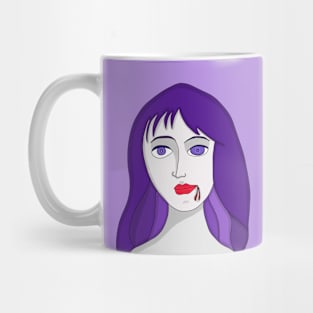 Zombie thirsty for blood Mug